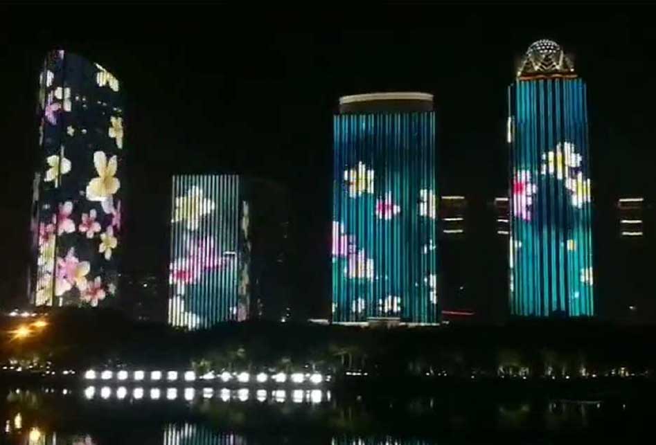 動態樓體亮化設計